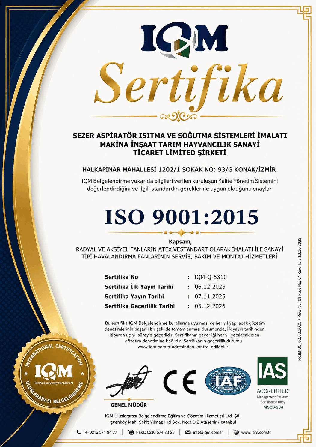 ISO 9001:2015